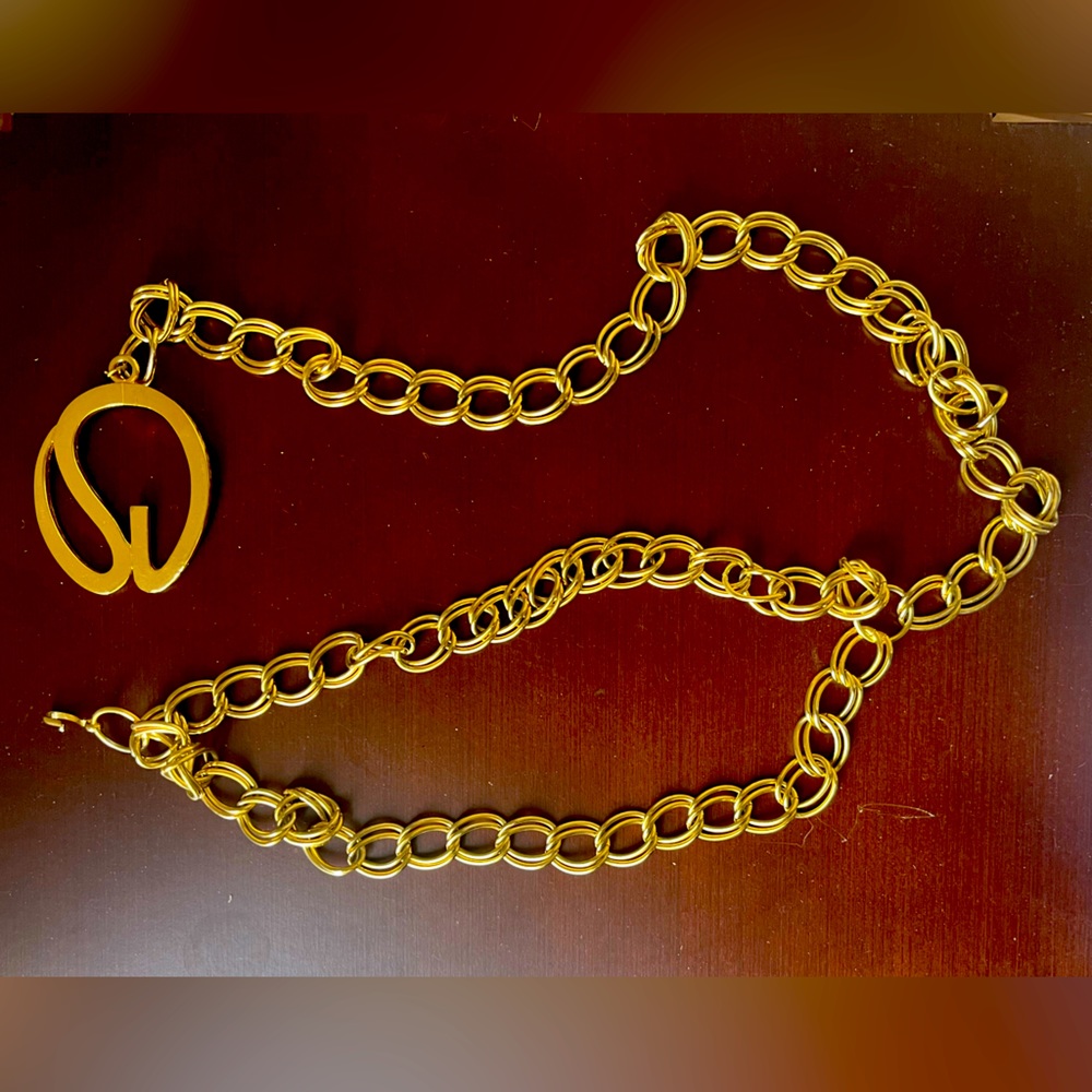 Authentic St John Gold Belt